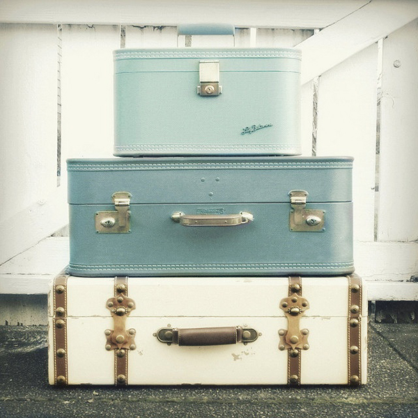 valigie vecchie matrimonio vintage